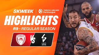 MALEDON VS FOURNIER BATTLE NIVEAU MVP 🔥🔥 Olympiacos vs ASVEL  Résumé EuroLeague J9 [upl. by Neladgam]