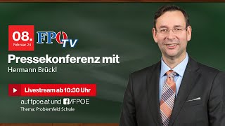 FPÖPressekonferenz Problemfeld Schule [upl. by Blaine]