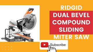 Ridgid Miter Saw Review [upl. by Clair]