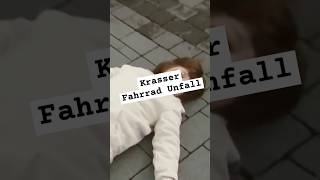 Der schlechteste Fahrrad Unfall auf der Welt shortvideos [upl. by Ernaldus]