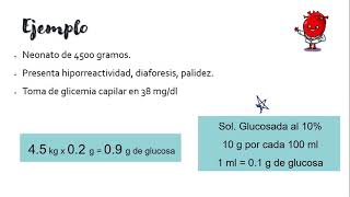 Tratamiento Hipoglucemia  Corrección  Fórmulas  Neonatal [upl. by Eilsel]