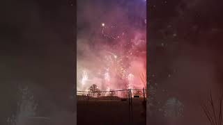 Belgrade Waterfront fireworks show New year a Eve 2024 [upl. by Ibbed228]