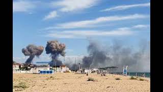 Ukraine Hits Civilian Targets On A Beach With American Made ATACMS Ballistic Missles [upl. by Vanzant584]