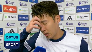 SON HEUNGMIN ‘Were very disappointed to lose two points’ [upl. by Rutger]