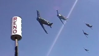 Ultimate 500 MPH Experience at Reno Air Races High Speed Pylon Flybys [upl. by Adalbert]