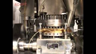 Adept Tablet Press Demo  Double Rotary [upl. by Dorcas]