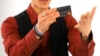 How to Break amp Restore a Credit Card  Magic Tricks [upl. by Nadnerb]