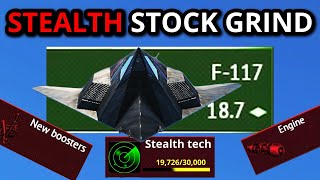 MY UNBALANCED F117 STOCK GRIND EXPERIENCE stealth is wild [upl. by Odracer929]