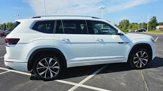 2024 VW Atlas SEL Premium RLine 360° quick view with lights on [upl. by Ynot]