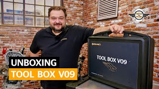 DE Werkzeug für den Zahnriemenwechsel Continental Tool Box V09  Watch and Work Unboxing [upl. by Natsirc243]