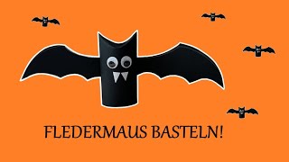 Fledermaus basteln [upl. by Cairistiona]