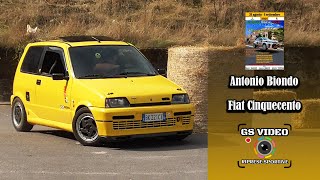 2° Gimkana Città di San Mauro Castelverde  Antonio Biondo  Fiat Cinquecento Sporting [upl. by Stag]