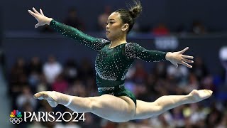 Suni Lee competes on vault floor and beam at 2024 Core Hydration Classic  NBC Sports [upl. by Enelyk960]