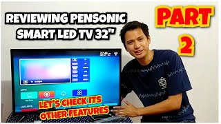 PENSONIC SMART LED TV 32quot REVIEW PART 2Im a Happy Mom PH [upl. by Elleira]