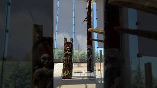 Totem Poles at the UBC Museum of Anthropology indigenous history [upl. by Maunsell]