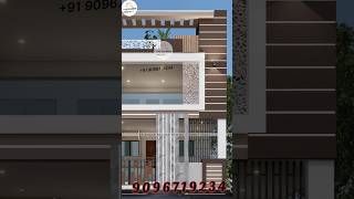 25 Feet Wide Front Elevation Design  G1 Front Elevation Design  Double Floor Elevation home [upl. by Eyssej]