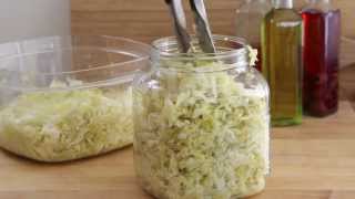 How To Make Sauerkraut Recipe  How to Can  Allrecipescom [upl. by Anieral960]