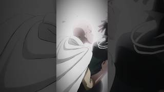 RESPECT A HERO  Saitama saitama shorts onepunchman [upl. by Johanan]