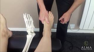 ⭐Jamie Archer BIG toe  foot ADJUSTMENT  Osteopathy⭐ [upl. by Bolme656]