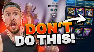 10 Huge Mistakes EVERY Raid Player Should Avoid Wish We Knew Sooner [upl. by Ainotahs]