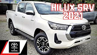 TOYOTA HILUX SRV 2021 TURBO DIESEL 4X4 0KM DETALHES DO INTERIOR E EXTERIOR [upl. by Cathie]