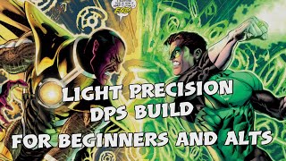 DCUO Light DPS Precision Build [upl. by Akinohs64]