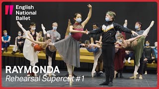 Raymonda Rehearsal Supercut 1  English National Ballet [upl. by Jacenta]