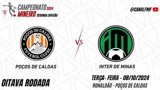 Poços de Caldas x Inter de Minas  Oitava rodada Mineiro Segunda Divisão [upl. by Meyer]