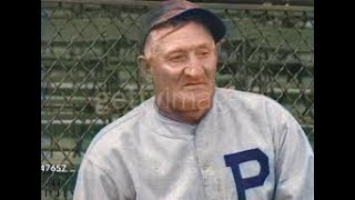 Honus Wagner asked if baseball was rougher when he played then [upl. by Nohj]