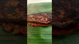 Vazhuthananga Pollichathu Vegetarian Twist on Karimeen Pollichathu shorts [upl. by Robinette]