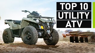 Top 10 Best Utility ATVs  Top Quad Bikes [upl. by Ringo]