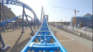 Mack Launch coaster at Suzhou Forest Amusement Land real testing POV [upl. by Aninep]