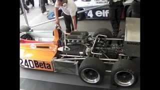 『F1 SOUND F1エンジン音』 quotThe 6 Wheeled quotMARCH Cosworth 76 240 engine warmingup Goodwood グッドウッド [upl. by Nirak80]