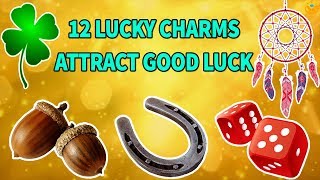 12 Lucky Charms attract Good Luck and Positive Energy  Know Everything [upl. by Nakhsa]