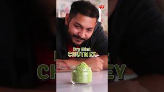 Dry Mint Chutney  Chutney Recipes shorts [upl. by Fabrianna]