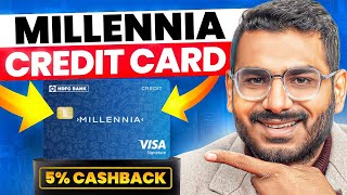 HDFC Millennia Credit Card  HDFC Bank Best Credit Card [upl. by Elene]