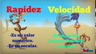 Rapidez y Velocidad [upl. by Moneta207]