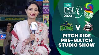 Multan Sultans vs Lahore Qalandars  Pitch Side PreMatch Studio Show  Match 34 Final  MI2T [upl. by Nedrud]