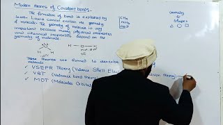 Modern theories of covalent bond  11th class chemistry  chno6 [upl. by Huskey]