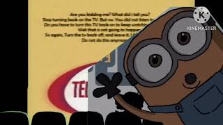 Minions Watching Teletoon Anti Piracy Screen 20052006 [upl. by Alfy884]