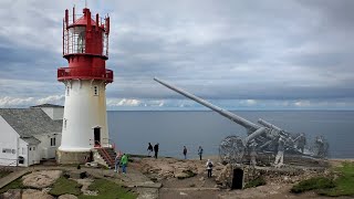 Norways First Lighthouse and the Nazi Tunnels Underneath [upl. by Zeculon]