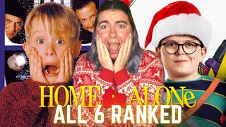 ALL 6 HOME ALONE MOVIES RANKED [upl. by Nnaul]