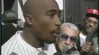 Full Interview Tupac Outside Courthouse NY  November 29 1994 2PacLegacynet [upl. by Warms56]