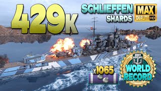 Battleship Schlieffen NEW WORLD RECORD  World of Warships [upl. by Bengt]