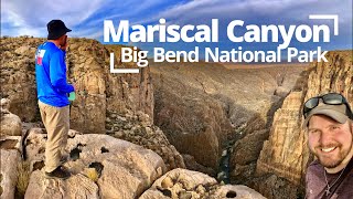 BETTER than the SOUTH RIM  BACKPACKING MARISCAL CANYON RIM TRAIL  Big Bend National Park [upl. by Ashli]