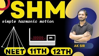 SHM Class 11 physics  SHM Class 11  SHM Class 11 Physics NEET  Simple Harmonic Motion Class 11 [upl. by Nnhoj]