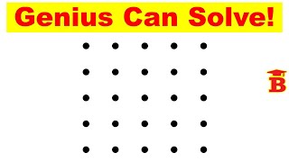 Connecting 25 Dots  Genius Can Solve [upl. by Lennon206]