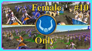 Female Only Campaign  Roxolani 10 The New Model Arrmy  Rome Total War Barbarian Invasion  Mod [upl. by Anizor]