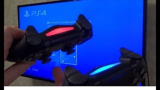 How to Connect PS4 Controllers to a PlayStation 4 Pro Console [upl. by Ylac]