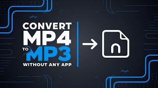 How to Convert an Mp4 file to Mp3 Without any Application on Android 2025 [upl. by Maryellen]